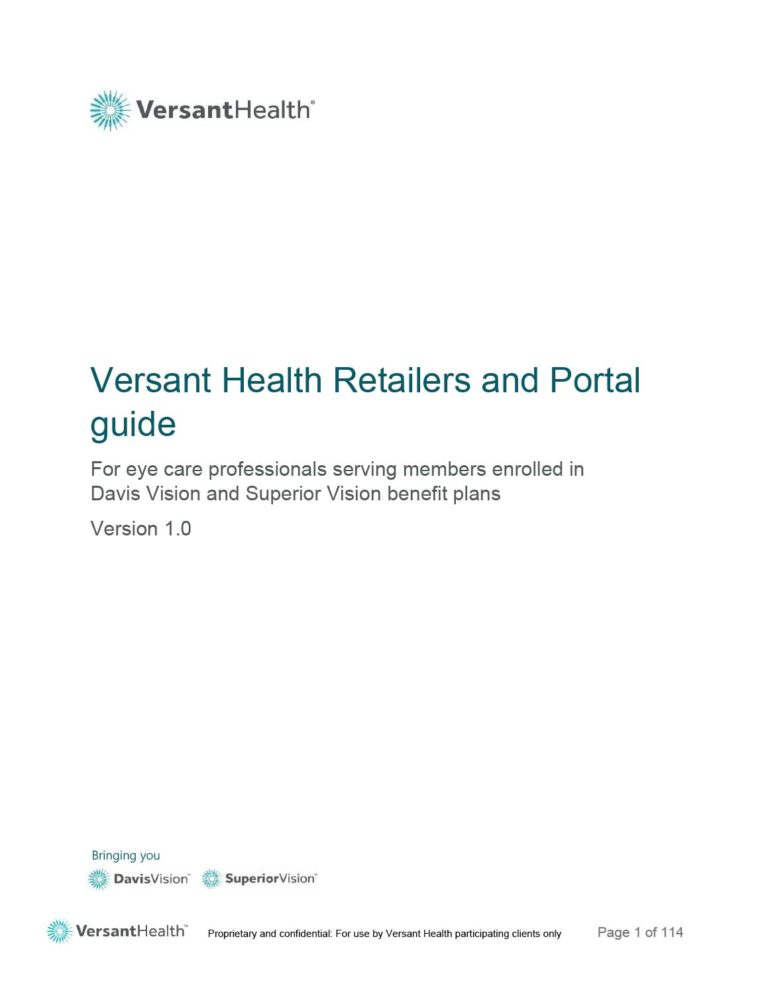 Screenshot of the front cover for the Comprehensive Portal Guide for Retailers