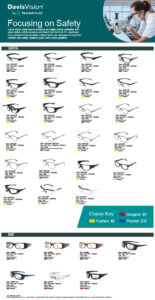 Flyer showing eyeglasses