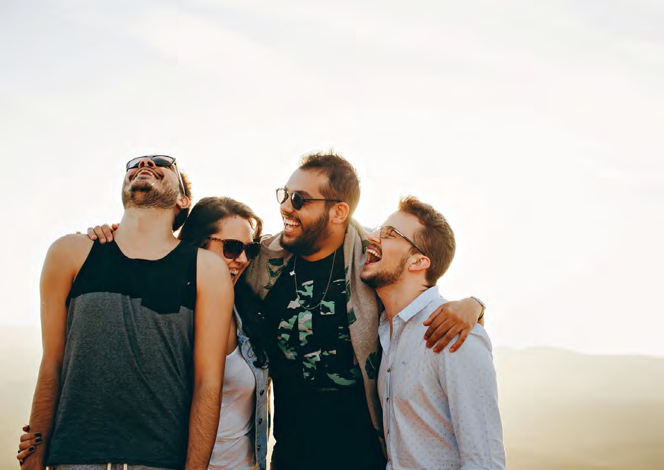 Group of people with eyeglasses