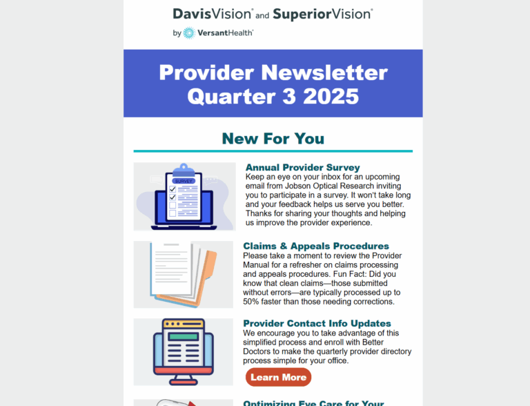 Low resolution screenshot of the Q3 2025 newsletter