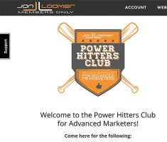 Screenshot of Power Hitters Club